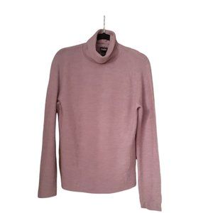 EILEEN FISHER 100% MERINO WOOL TURTLENECK SIZE M SWEATER